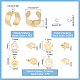 DIY Charm Cuff Ring Making Kit(STAS-UN0051-36)-3