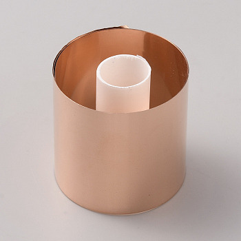 Copper Sheet Rolls, Raw(Unplated), 100x5x0.005cm