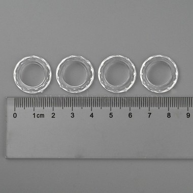 Perles en acrylique transparente(X-PL671Y-1)-4