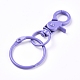 Baking Painted Alloy Swivel Keychain Clasp Findings(X-KEYC-WH0016-40G)-1