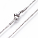 304 из нержавеющей стали coreana цепи ожерелья(NJEW-L160-007P)-1