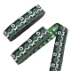 Ethnic Style Embroidery Polyester Ribbons(OCOR-WH0070-10D-02)-1