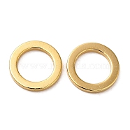 Brass Linking Rings, Cadmium Free & Lead Free, Long-Lasting Plated, Round Ring, Real 24K Gold Plated, 12x1mm, Inner Diameter: 8.2mm(KK-M250-31A-G)