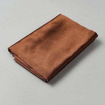 Polyester Photography Props Fabric, for Photo Background Decorations, Saddle Brown, 1000~1030x760x0.5mm