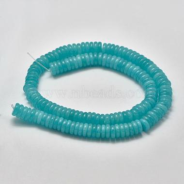 Natural White Jade Heishi Beads Strands(G-K208-21-6mm)-2