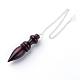Wood Pointed Dowsing Pendulums(WOOD-Q023-03)-1