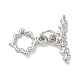 Hanmmered Brass Toggle Clasps(KK-CBA42CA-01B-P)-1