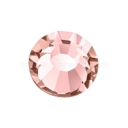 Preciosa&reg Crystal Hotfix Flatback Stones, Czech Crystal, Round(438 11 612 Chaton Rose VIVA 12 &reg), 70030 Rose Peach, SS10(2.7~2.9mm)(Y-PRC-HSS10-70030)