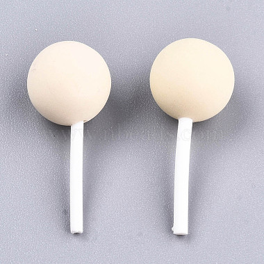 Handmade Polymer Clay 3D Lollipop Embellishments(X-CLAY-T016-82F)-2
