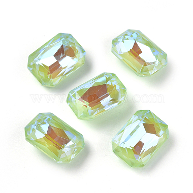 Faceted Glass Pointed Back Rhinestone Cabochons(X-GLAA-L021-A02)-2