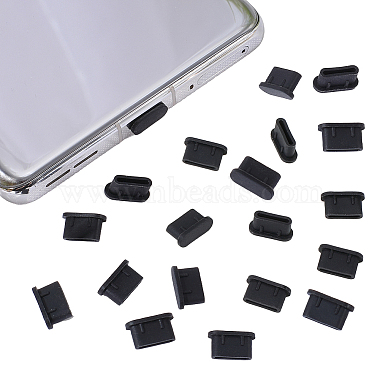 Silicone Mobile Anti-Dust Plugs(AJEW-SC0031-83B)-7