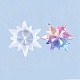 Snowflake Silicone Pendant Molds(DIY-I036-05)-1