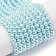 hebras de perlas de concha electrochapadas(BSHE-G041-4mm-03)-1