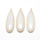 Natural White Jade Big Pendants(X-G-Q502-04)-1