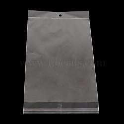 Rectangle OPP Cellophane Bags, Clear, 26.5x15cm, Unilateral Thickness: 0.035mm, Inner Measure: 21.5x15cm(OPC-R012-76)