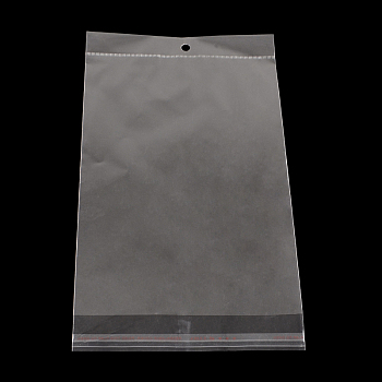 Rectangle OPP Cellophane Bags, Clear, 26.5x15cm, Unilateral Thickness: 0.035mm, Inner Measure: 21.5x15cm