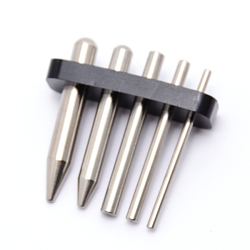 Stainless Steel Round Rods, Stainless Steel Color, 40mm, 5pcs/set