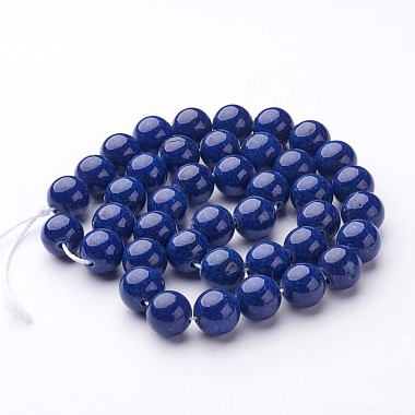 Natural Mashan Jade Round Beads Strands(G-D263-10mm-XS09)-3