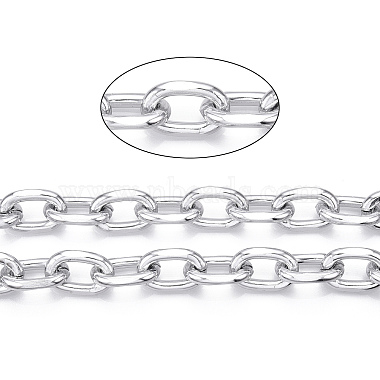 Aluminum Faceted Cable Chain(CHA-N003-36P)-2