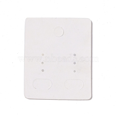 Rectangle Paper Earring Display Card with Hanging Hole(CDIS-C004-01G)-2