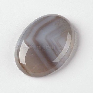 Natural Agate Gemstone Oval Cabochons(G-J329-05-13x18mm)-2