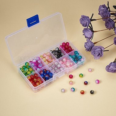 Round Transparent Crackle Glass Beads(CCG-X0006-B)-4