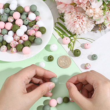 100Pcs Silicone Beads(SIL-PA0001-39A)-4
