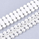 Chapelets guirlande de garniture perles en ABS plastique imitation perle(AJEW-S073-01)-1