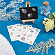 CRASPIRE 6 Sheets 3 Style Body Art Tattoos Stickers(DIY-CP0007-38)-5