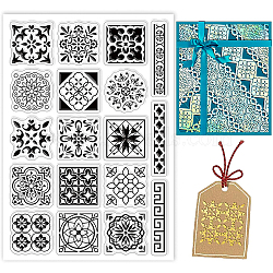 PVC Plastic Stamps, for DIY Scrapbooking, Photo Album Decorative, Cards Making, Stamp Sheets, Film Frame, 16x11x0.3cm(DIY-WH0167-57-0049)