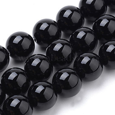 10mm Round Obsidian Beads