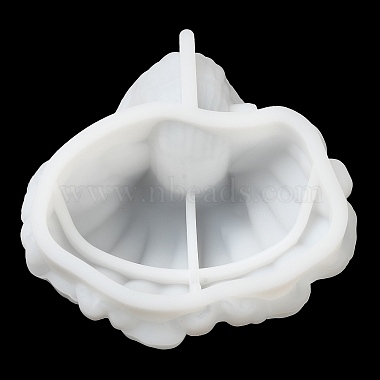 Shell Shape DIY Candle Cups Silicone Molds(DIY-G097-06)-5