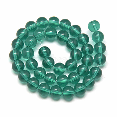 Glass Beads Strands(GR6mm53Y)-2