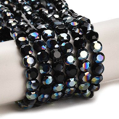 Electroplate Glass Beads Strands(X-EGLA-A002-4mm-H25)-2