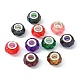 70Pcs 10 Colors Transparent Resin European Beads(RPDL-YW0001-05)-3