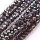 Electroplate Glass Faceted Rondelle Beads Strands(EGLA-D020-3x2mm-12)-1