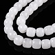 naturelles jade blanc brins de perles(G-T138-134)-3