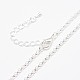Iron Cable Chain Necklace Making(X-NJEW-L438-01S)-1