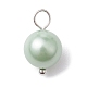 Shell Pearl Dyed Round Charms(PALLOY-JF02245-01)-2