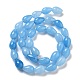 Natural Aquamarine Dyed Beads Strands(G-B106-A10-02)-3