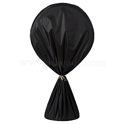 1Pc 210D Oxford Cloth Floor-standing Fan Cover, with 1Pc Organza Gift Bags, Black, 1700x800x1.5mm(AJEW-CN0007-13)