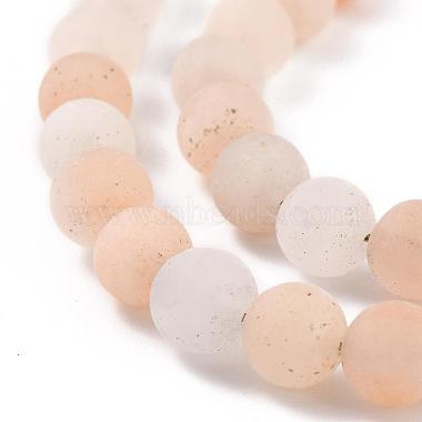 Natural Pink Aventurine Beads Strands(G-Q462-6mm-13)-6