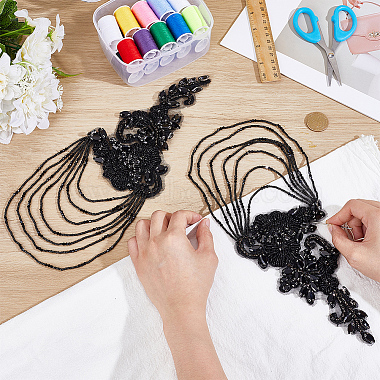 1Paar Strass-N&auml;hornamente(DIY-NB0014-65B)-4