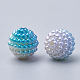 Abalorios de acrílico de la perla de imitación(OACR-T004-10mm-07)-2