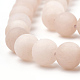 Natürliche weiße Jade perlen Stränge(G-T106-251-1)-2