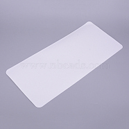 Blank Cloth Patches, Self-adhesive Fabric, for Clothes, Pants, Jeans, Jackets, White, 281x125x0.3mm(DIY-WH0168-69)