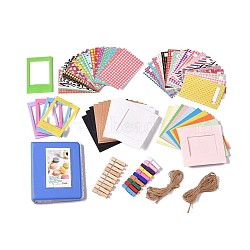 2x3 Inch Photo Paper Film Album Set, for Mini Camera, Polaroid Snap, Zip Instant Printer, Mixed Color(DIY-WH0157-57)