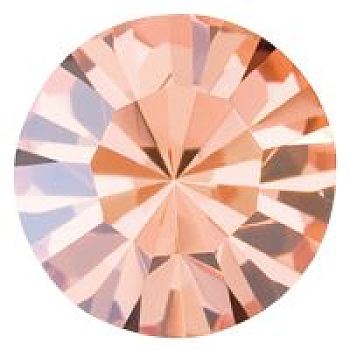 Preciosa&reg MAXIMA Crystal Round Stones, Czech Crystal, Aluminium Layer, Round(431 11 615 Chaton), 00030 266 Apricot, SS24(5.25~5.45mm), 144pcs/gross