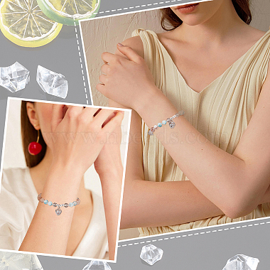 beebeecraft 40個 4 スタイル 925 スターリングシルバー ビーズ(STER-BBC0001-10)-6