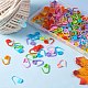 200Pcs 10 Colors Eco-Friendly ABS Plastic Knitting Crochet Locking Stitch Markers Holder(KY-SZ0001-28)-4